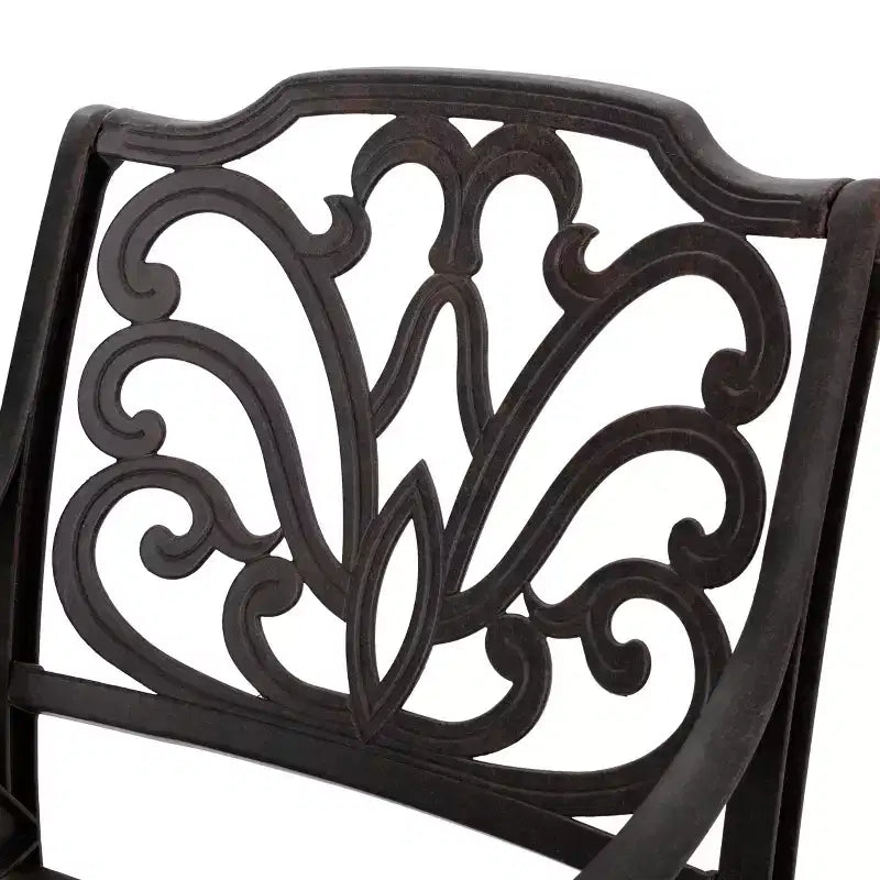 Christopher Knight Home Lola Set salotto da 3 pezzi in alluminio per esterni, bronzo