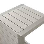 Christopher Knight Home Crested Bay Set Salotto da Esterno in Alluminio 3 Pezzi con Tavolino a C