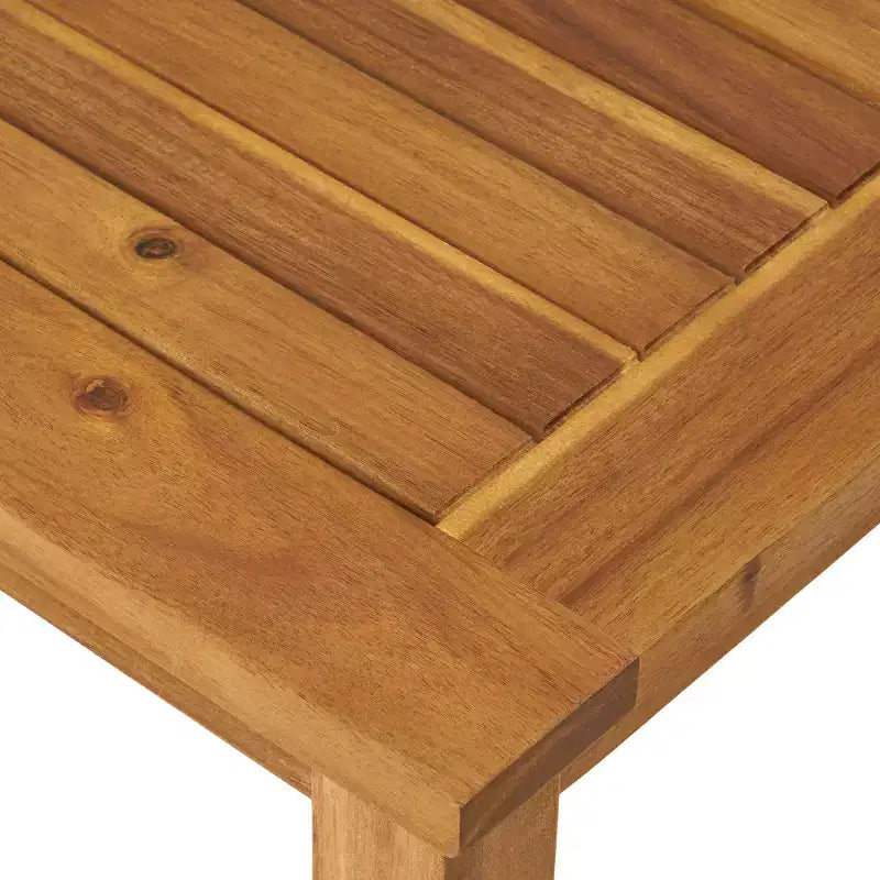 GDFStudio Keanu Set da Esterno Divanetto e Tavolino da Caffè in Legno di Acacia con Cuscini