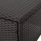Christopher Knight Home Puerta, set da 4 mobili da esterno in vimini con cuscini per conversazione