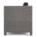 Christopher Knight Home Puerta, set da 4 mobili da esterno in vimini con cuscini per conversazione