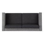 Christopher Knight Home Puerta, set da 4 mobili da esterno in vimini con cuscini per conversazione