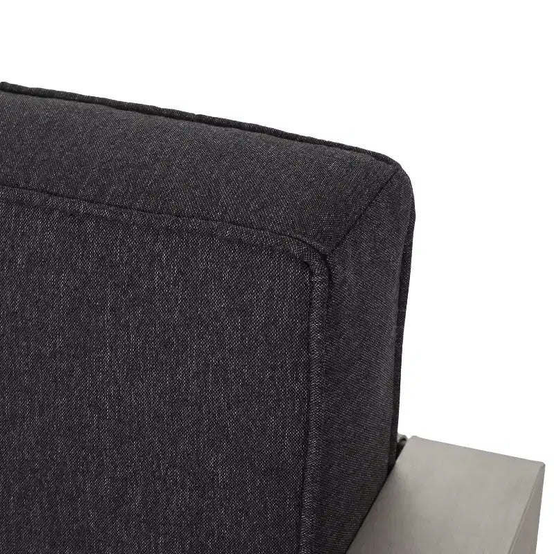 Christopher Knight Home Aviara Set da conversazione da esterno a 3 pezzi in alluminio con tavolino a C