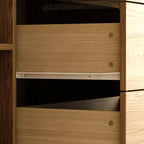 Famapy Meuble de rangement scandinave - Buffet commode - Idéal pour le salon, la chambre à coucher, la salle à manger et l'entrée