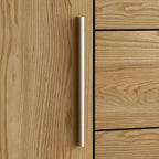Famapy Meuble de rangement scandinave - Buffet commode - Idéal pour le salon, la chambre à coucher, la salle à manger et l'entrée