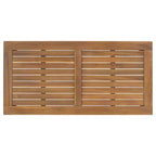 Christopher Knight Home Pendry set da conversazione da esterno a 2 pezzi in legno di acacia con cuscini resistenti all'acqua