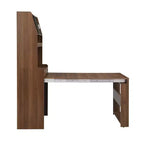 Whisen 33.5 Credenza con Cristalliera e Tavolo Pieghevole