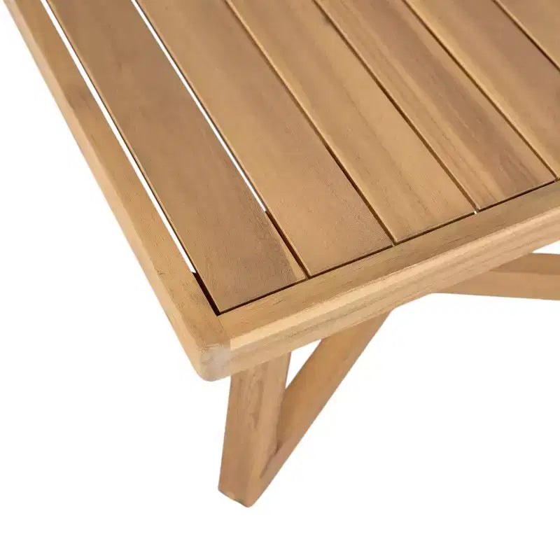 Christopher Knight Home Yantic Set da Salotto Moderno da Esterno con Divanetto e Tavolino da Caffè in Legno di Acacia con Cuscini Idrorepellenti