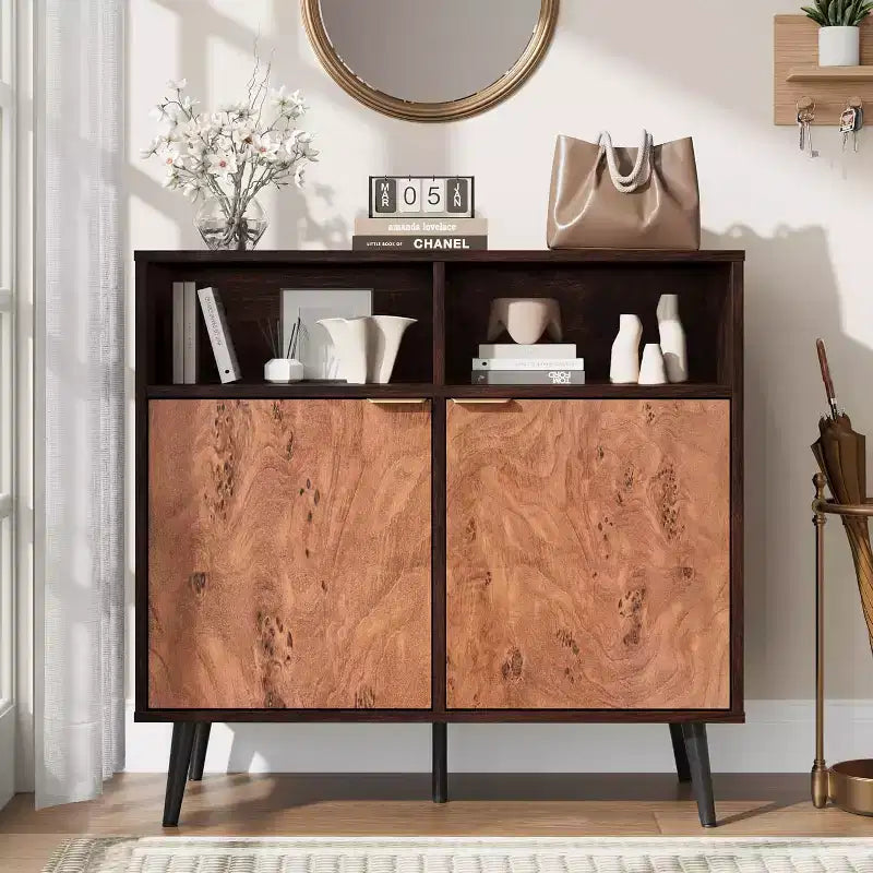 Credenza da buffet con cassetti, credenza da 80 cm con ante, mobile da caffè