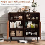 Credenza da buffet con cassetti, credenza da 80 cm con ante, mobile da caffè