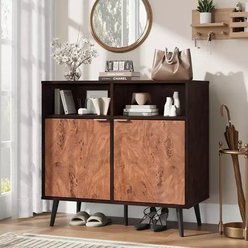 Credenza da buffet con cassetti, credenza da 80 cm con ante, mobile da caffè