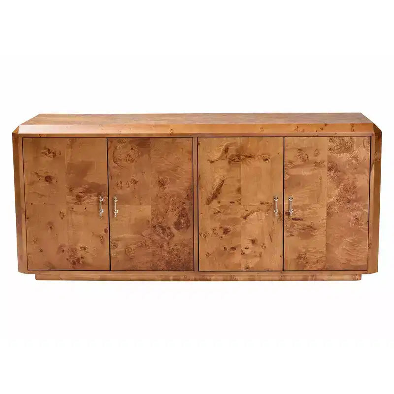 Buffet à quatre portes en loupe de Mappa naturelle Valora Modern and Contemporary de bali & pari