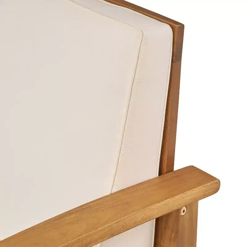 Christopher Knight Home Perla Salon de jardin 8 places en bois d'acacia avec coussins