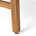 Christopher Knight Home Perla Salon de jardin 8 places en bois d'acacia avec coussins