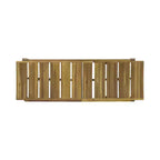 GDFStudio Karyme Ensemble de 6 pièces de chaise longue et table d'appoint en bois d'acacia d'extérieur