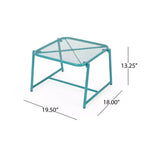 Christopher Knight Home Bucknell Set da 3 Pezzi Moderno da Esterno in Metallo