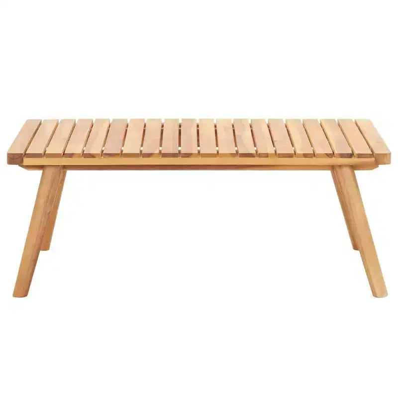 vidaXL Set Lounge da Esterno 4 pz - Mobili da Giardino in Legno Massello di Acacia con Cuscini e Tavolino da Caffè per Giardino, Terrazza, Patio.