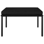 vidaXL Salon de jardin noir et anthracite