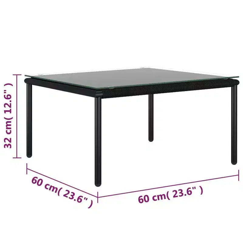 vidaXL Set Lounge da Esterno a 6 Pezzi con Cuscini - Set di Mobili Modulari Neri in PVC con Telaio in Acciaio - Ideale per Giardino, Patio e Spazi Esterni