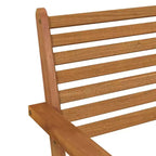 vidaXL Sedie da Giardino 2 pz in Legno Massello di Acacia - Sedie da Pranzo Marroni in Legno - Durevoli e Facili da Pulire - Sedie Relax per Giardino, Patio, Terrazza.