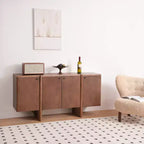 Christopher Knight Home Deslonde Credenza Moderna Minimalista in Legno Versatile