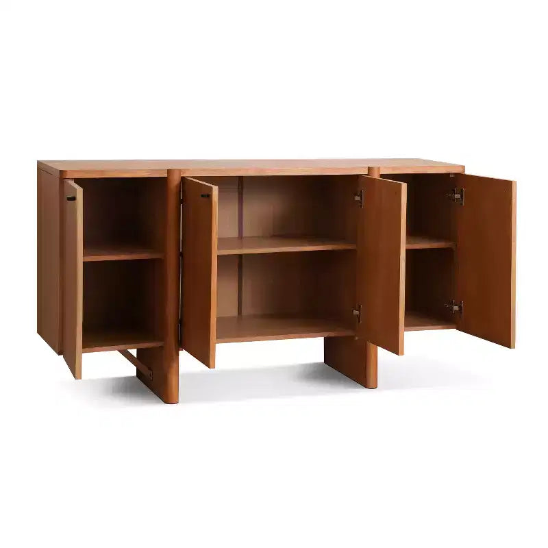 Christopher Knight Home Deslonde Credenza Moderna Minimalista in Legno Versatile