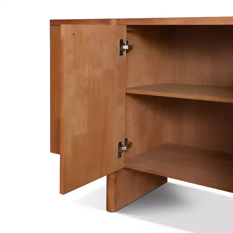 Christopher Knight Home Deslonde Credenza Moderna Minimalista in Legno Versatile
