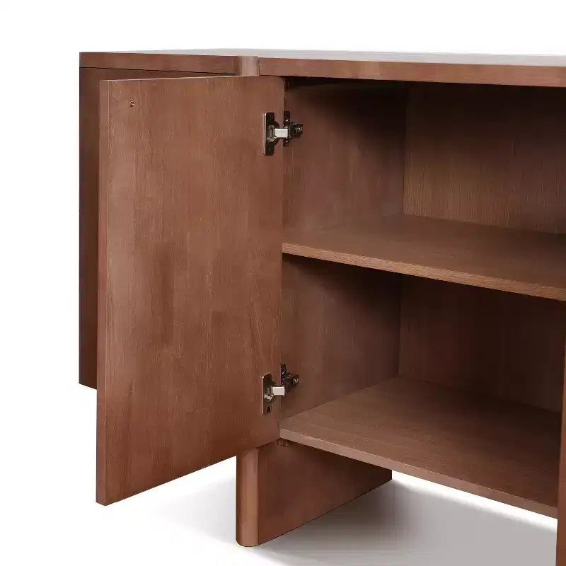 Christopher Knight Home Deslonde Credenza Moderna Minimalista in Legno Versatile