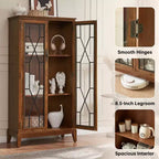Buffet bas élégant avec pieds réglables et dispositif anti-basculement - Solution de rangement parfaite pour la salle à manger ou le salon