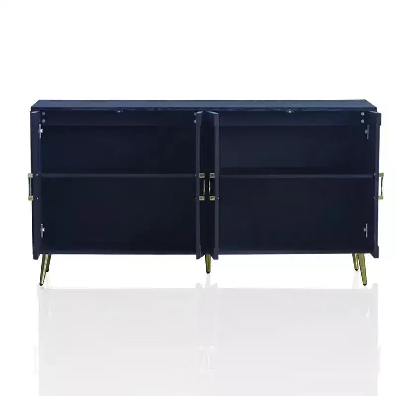 Credenza laccata a 4 ante - Contenitore per soggiorno o sala da pranzo