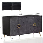 Credenza laccata a 4 ante - Contenitore per soggiorno o sala da pranzo