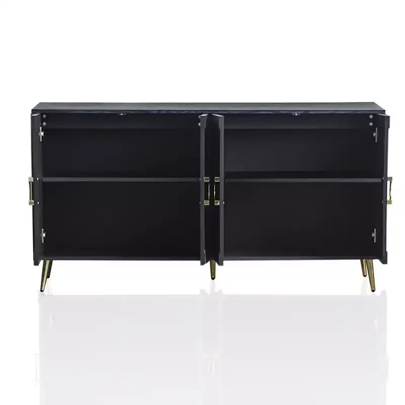 Credenza laccata a 4 ante - Contenitore per soggiorno o sala da pranzo