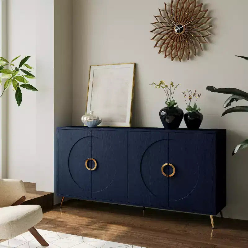 Credenza laccata a 4 ante - Contenitore per soggiorno o sala da pranzo