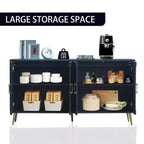 Credenza laccata a 4 ante - Contenitore per soggiorno o sala da pranzo