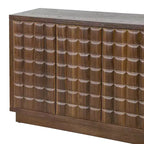 Christopher Knight Home Viviana, mobile contenitore moderno da 148,8 cm con 4 ante e ripiani regolabili