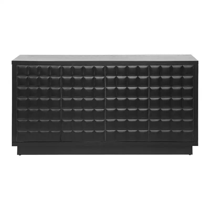 Christopher Knight Home Viviana, mobile contenitore moderno da 148,8 cm con 4 ante e ripiani regolabili