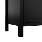 55.12 Grande Credenza a Buffet con Contenitore, Credenza a Buffet con Ante in Vetro