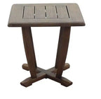 Set divani da esterno Avalon in teak FSC, 3 pezzi, include: due poltrone girevoli e un tavolino quadrato