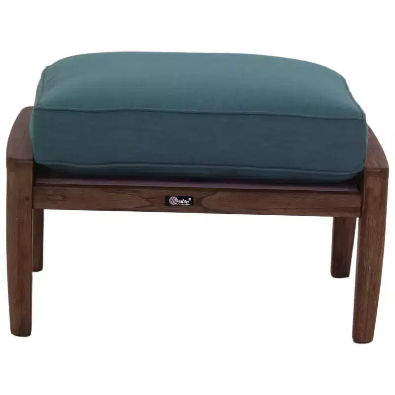 Set da 2 pezzi con poltrona club e pouf Avalon in teak FSC, Casual Courtyard