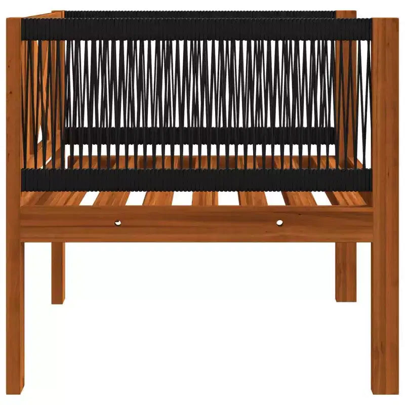 vidaXL Salon de jardin crème Bois d'acacia massif Grand salon de jardin