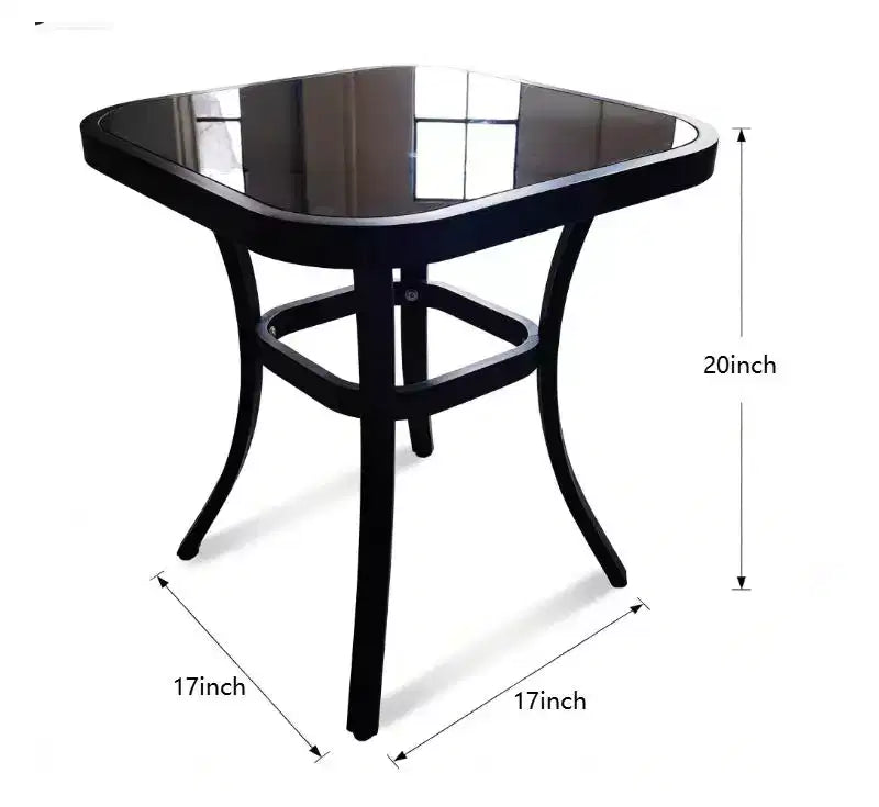 ALAULM Set Mobili da Giardino in Alluminio 10 Posti Moderno Set da Conversazione da Esterno in Metallo Tavolo con Braciere, Poltrona Girevole a Dondolo, Divano da Giardino con Cuscini da 5,1 Pollici