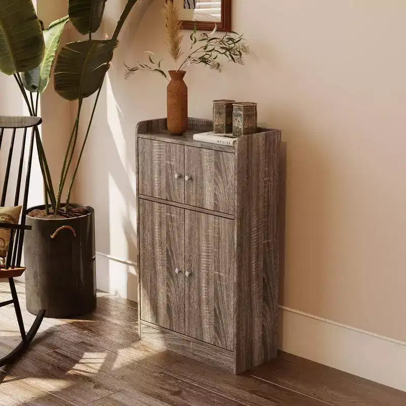 Mobiletto da cucina, credenza autoportante con anta per sala da pranzo, soggiorno, bagno