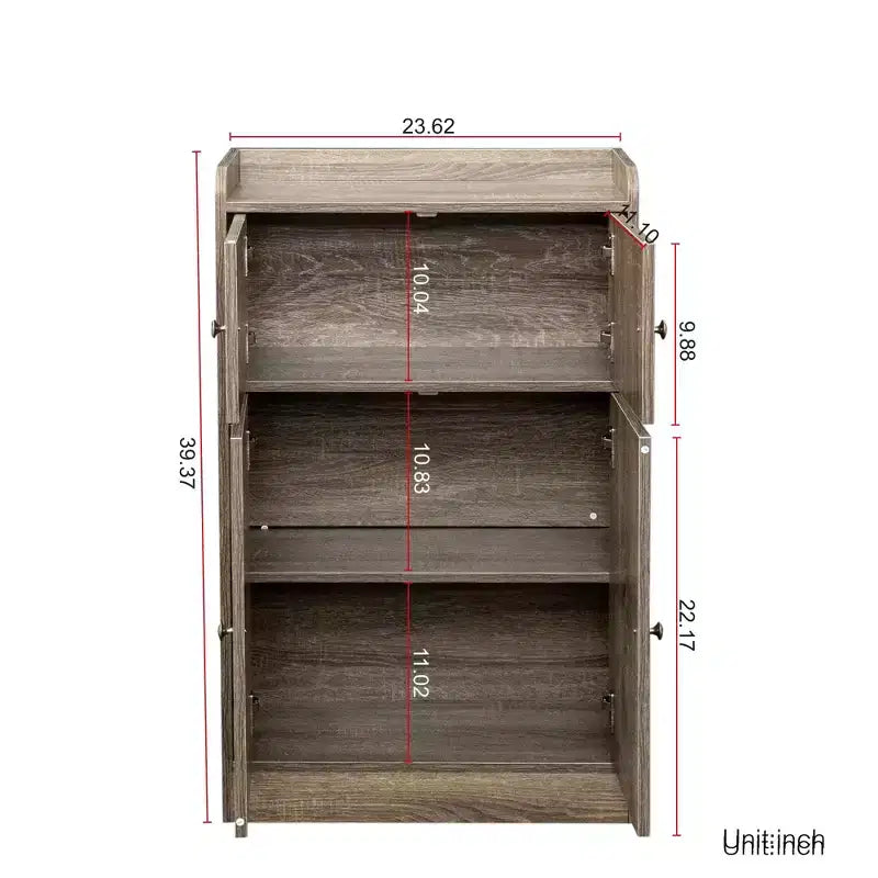 Mobiletto da cucina, credenza autoportante con anta per sala da pranzo, soggiorno, bagno