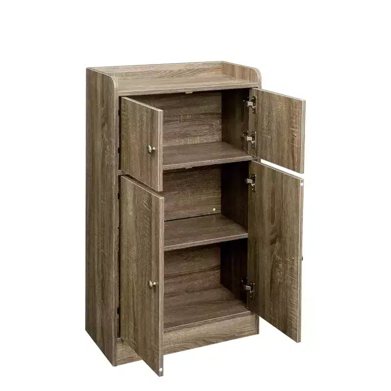 Mobiletto da cucina, credenza autoportante con anta per sala da pranzo, soggiorno, bagno