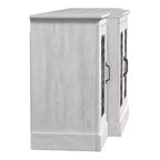 Credenza larga Galano Calidia a 4 ante - Quercia grigia polverosa