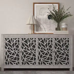 Galano Culbreath 4 Door Sideboard - Dusty Grey Oak