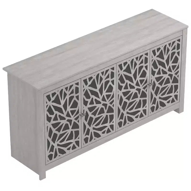 Credenza a 4 ante Galano Culbreath - Rovere Grigio Polveroso