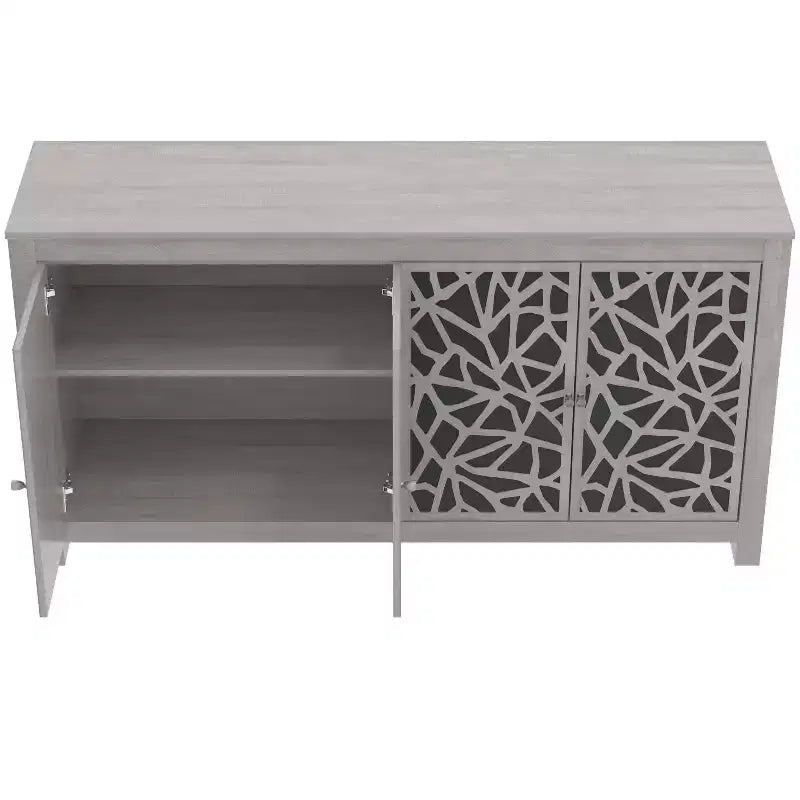 Credenza a 4 ante Galano Culbreath - Rovere Grigio Polveroso