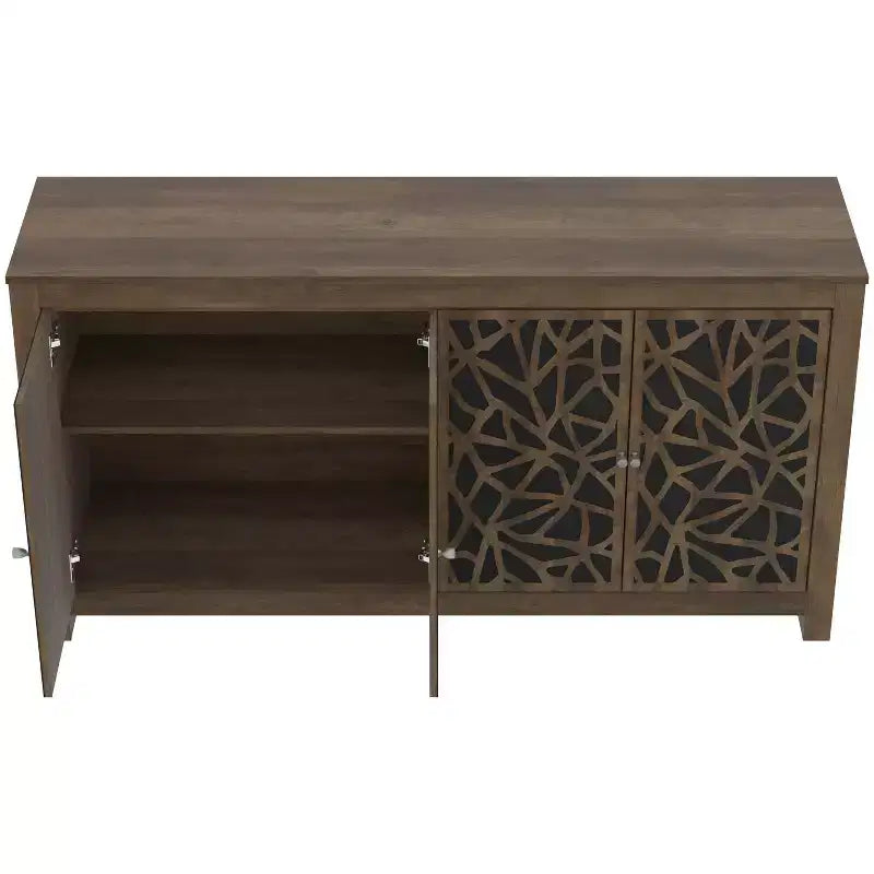 Buffet Galano Culbreath à 4 portes - Chêne noueux