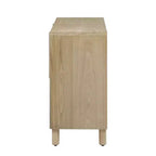 Meuble de rangement en bois Okak, buffet avec 4 portes et 4 étagères, meuble de rangement pour salon, salle à manger, cuisine